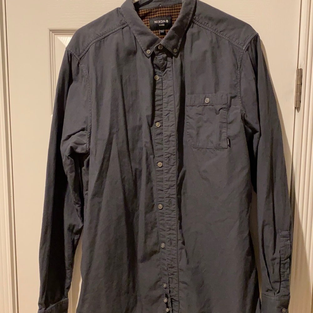 Nixon Men’s L/S Button Down - Size XL